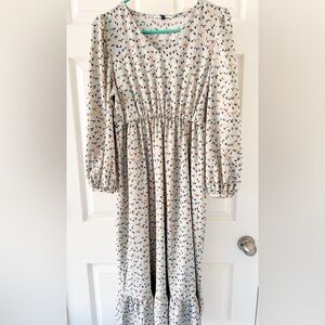 Long Sleeve Michelle McDowell Floral Dress